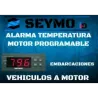 Alarme de temperatura do motor programável